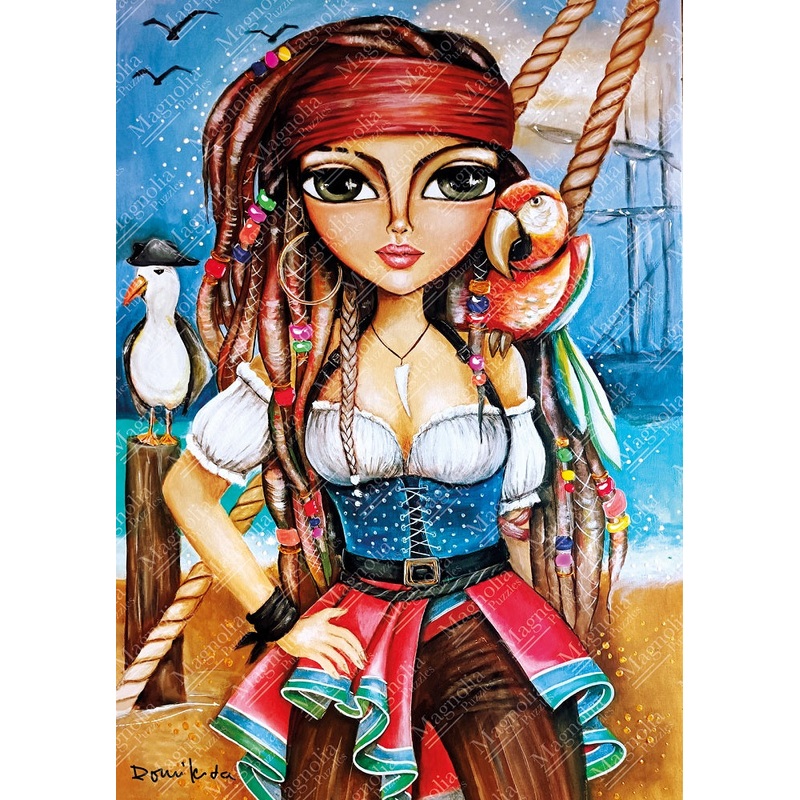 1000pc The Beautiful Pirate Romi Lerda Special Edition Jigsaw Puzzle