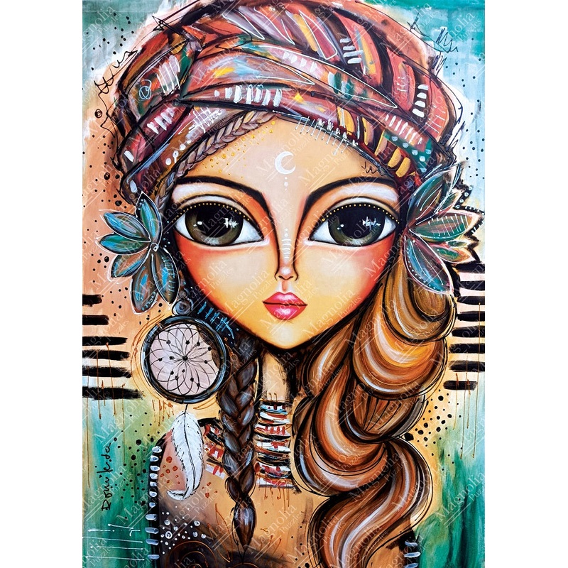 1000pc The Brown Beauty Romi Lerda Special Edition Jigsaw Puzzle