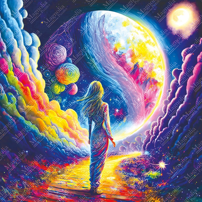 1023pc Astral Visit – Elif Hurdogan Special Edition Jigsaw Puzzle