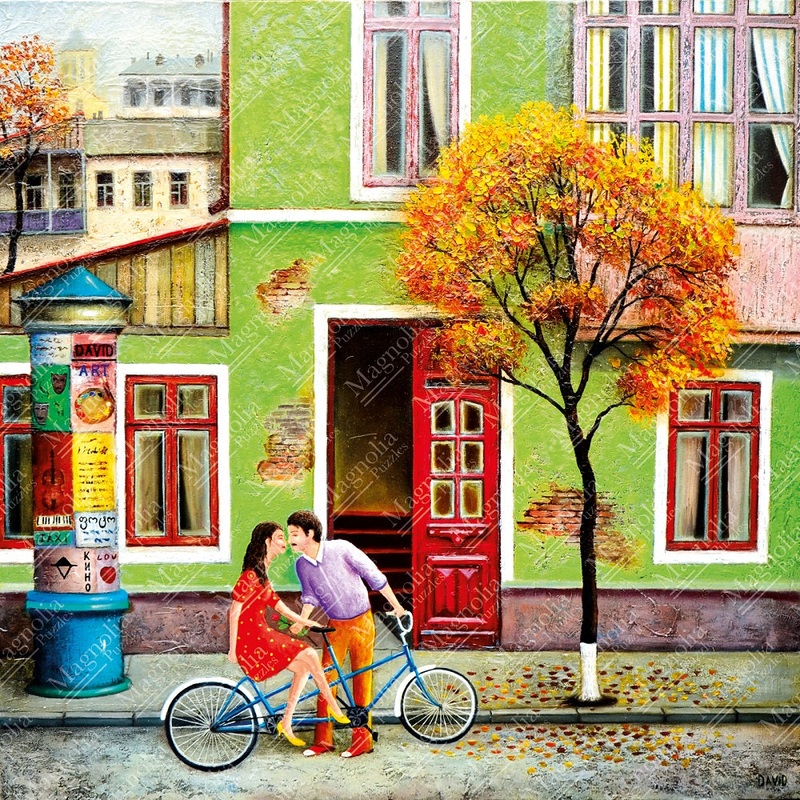 1023pc Autumn Kiss – David Martiashvili Special Edition Jigsaw Puzzle