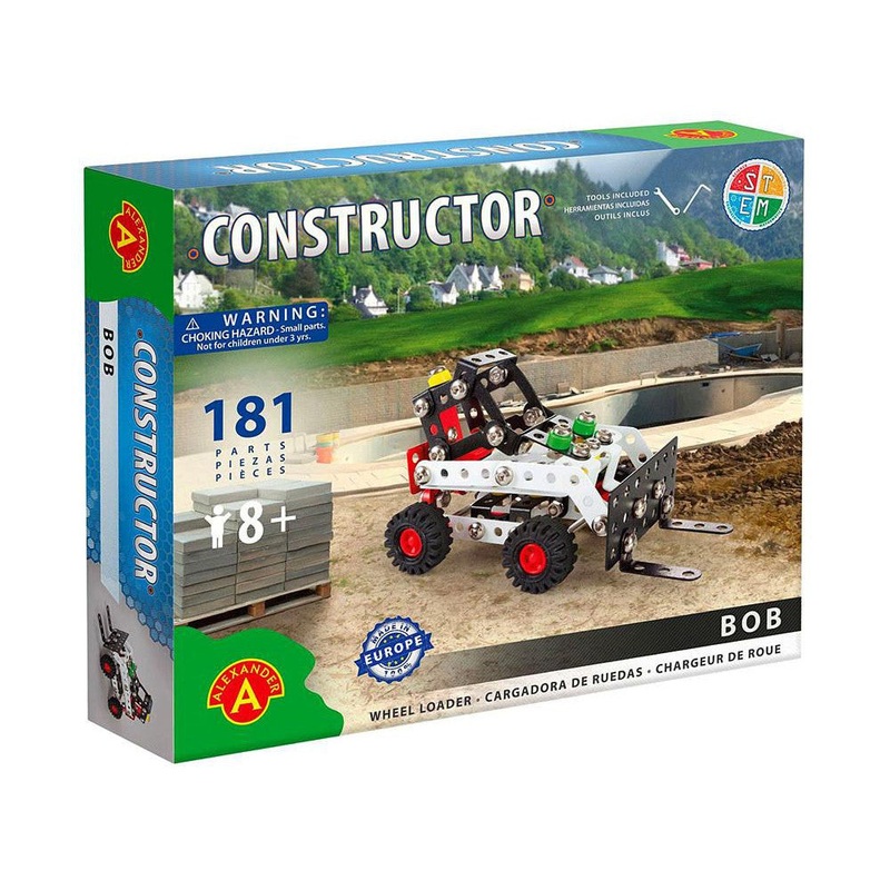 181pc Bob Wheel Loader Constructor Kit