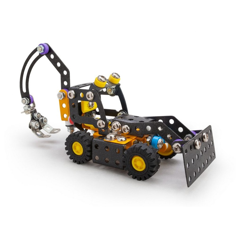 185pc Jay Backhoe Loader Constructor Kit