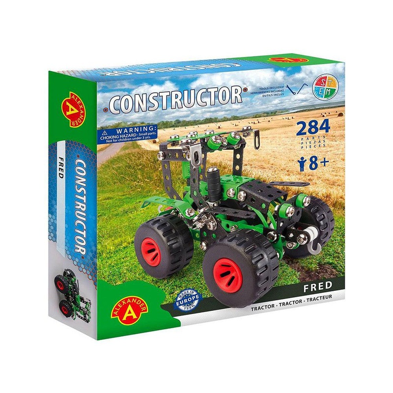 284pc Fred Tractor Constructor Kit