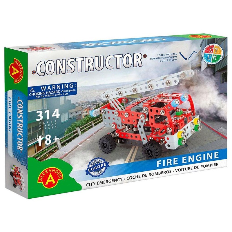 314pc Fire Engine City Emergency Constructor Kit