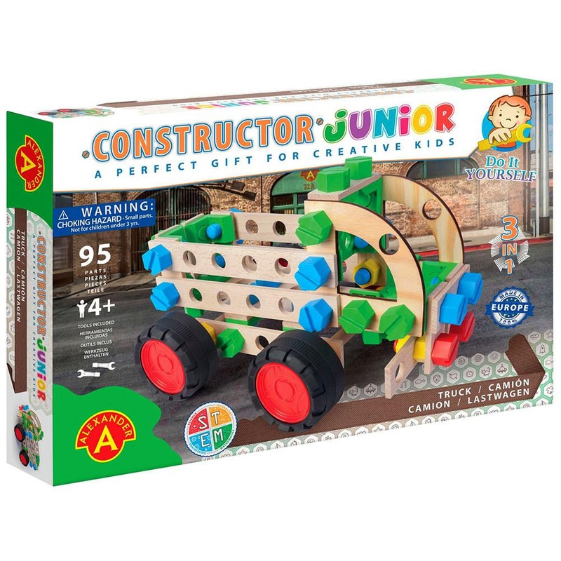 95pc Junior Truck 3-in-1 Constructor Kit