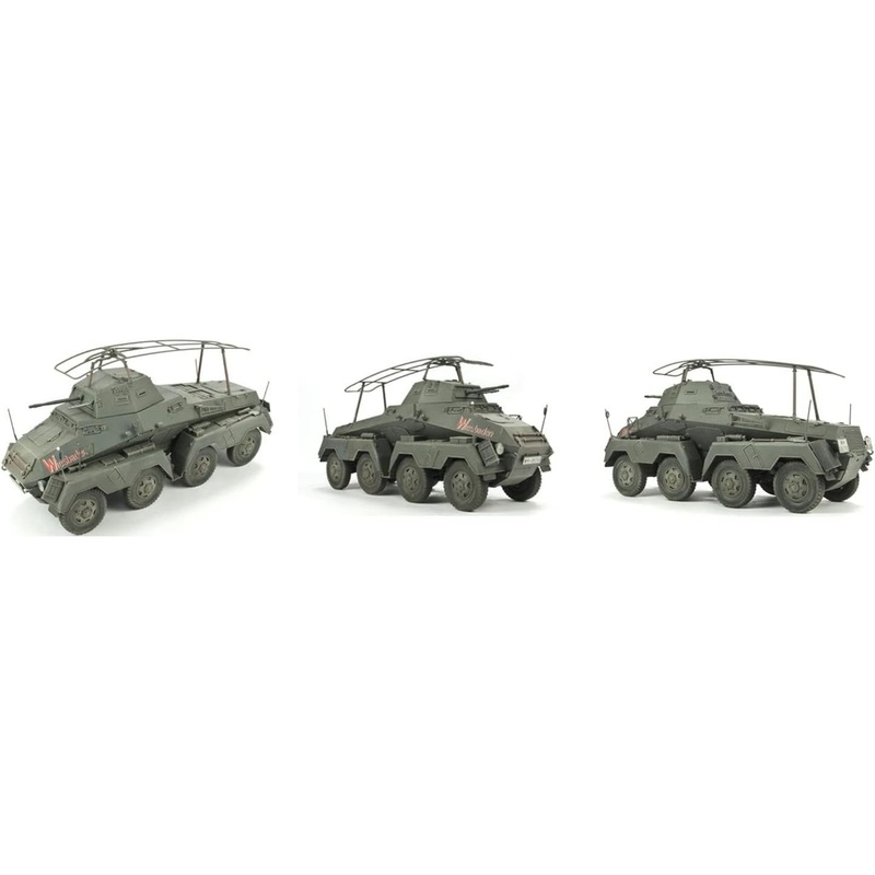 1/35 German Sd.Kfz. 232 Schwerer Panzersphwagen Plastic Model Kit