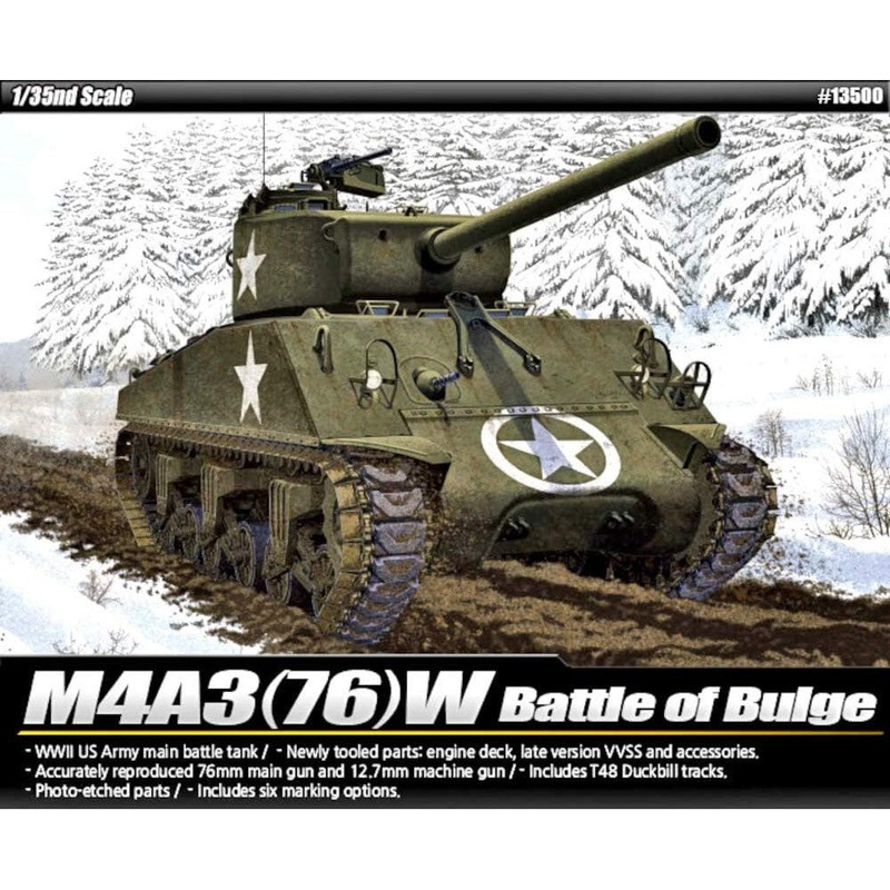 1/35 M4A3 (76) W ”Battle of Bulge”
