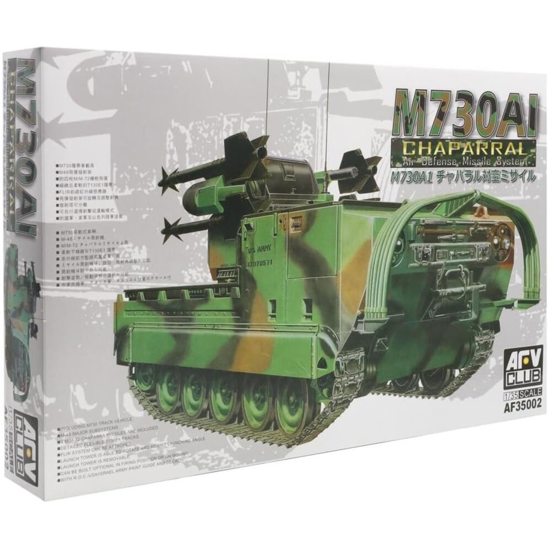 1/35 M730A1 Chaparral Plastic Model Kit