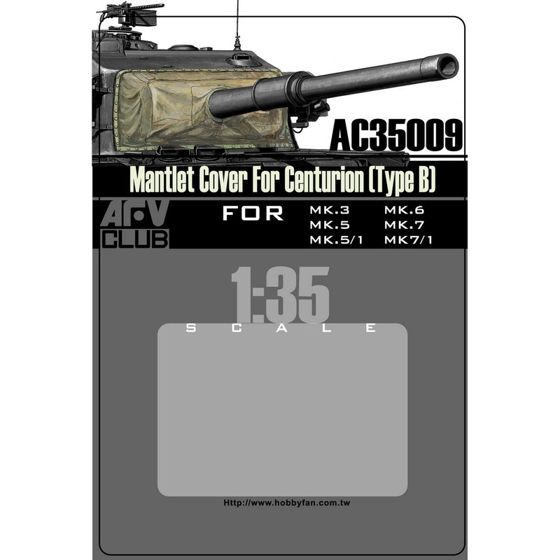 1/35 Mantlet Cover For Centurion (Type B)