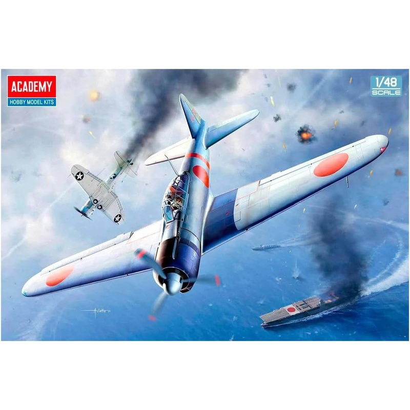1/48 A6M2B Zero Fighter Model 21 ”Battle of Midway”