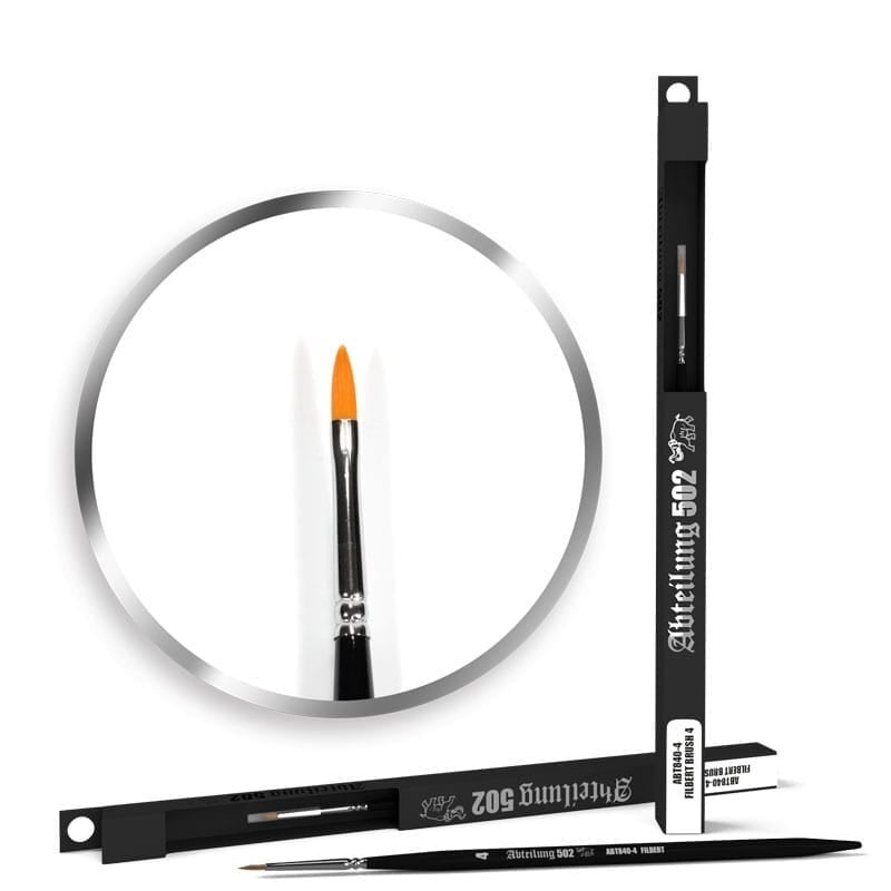 Abteilung 502 Deluxe Brushes – Filbert Brush 4