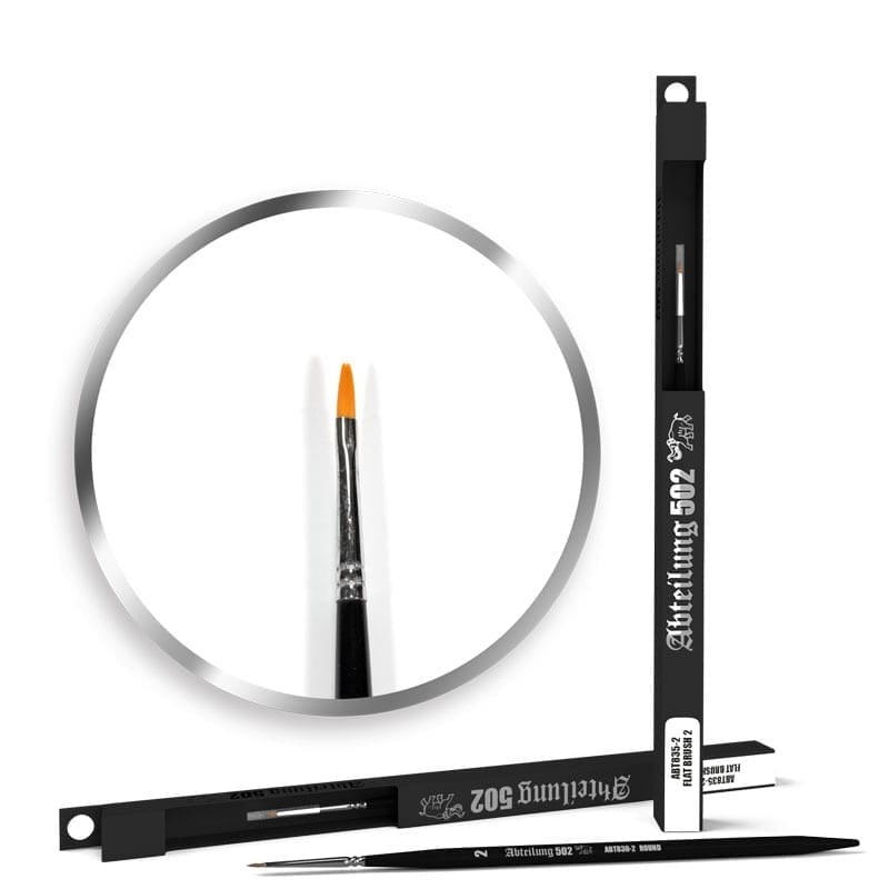 Abteilung 502 Deluxe Brushes – Flat Brush 2