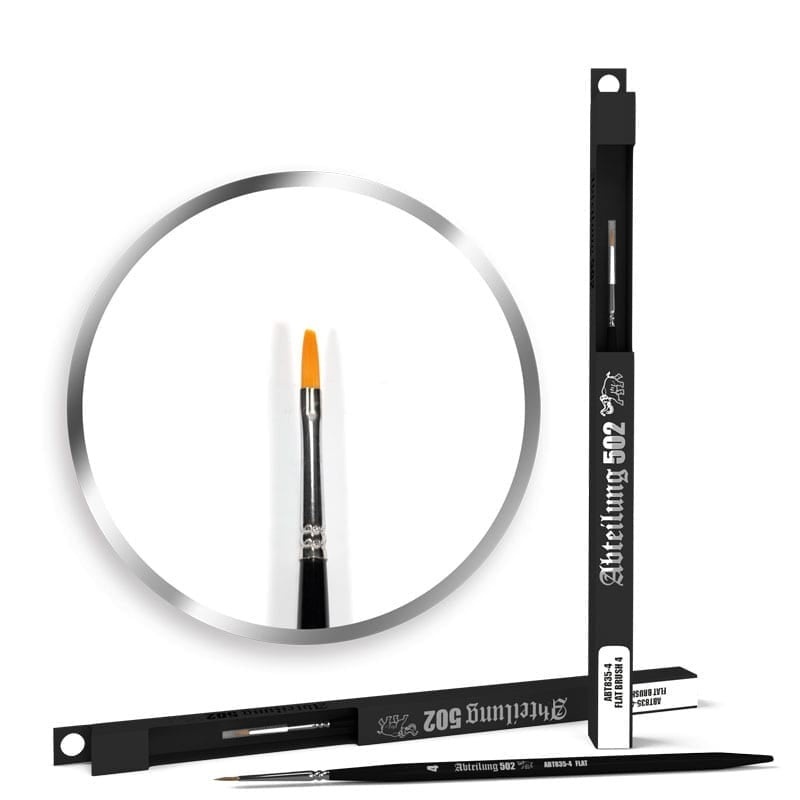 Abteilung 502 Deluxe Brushes – Flat Brush 4