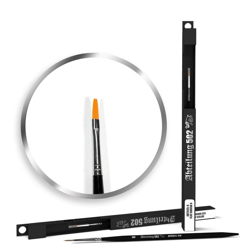 Abteilung 502 Deluxe Brushes – Flat Brush 6