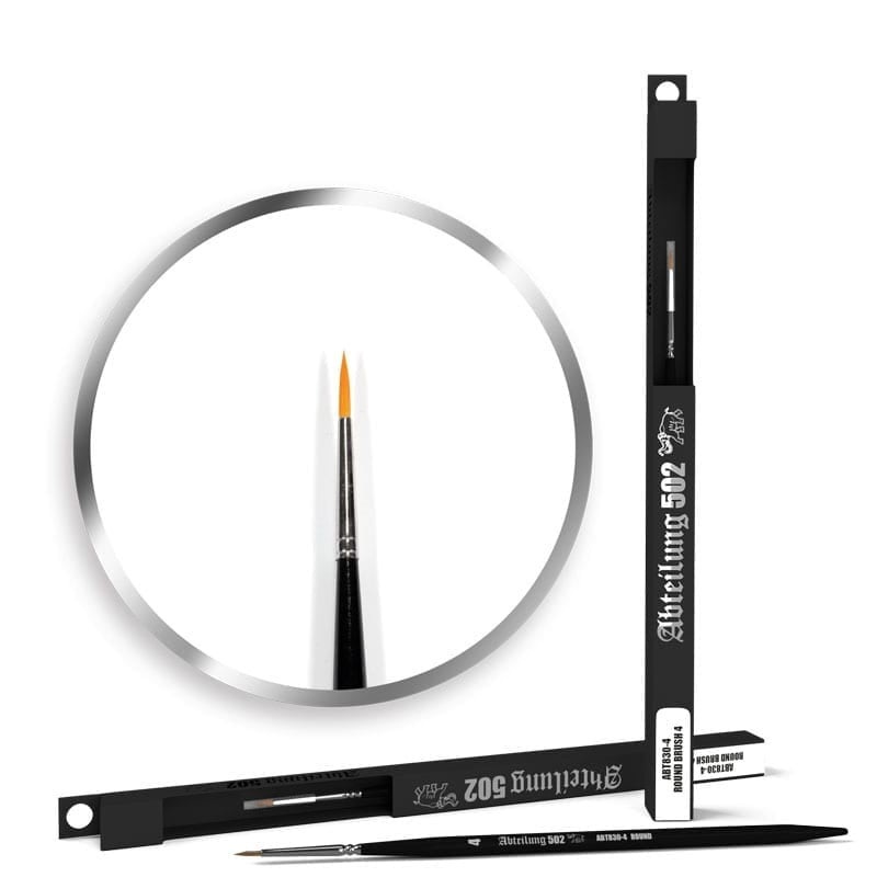 Abteilung 502 Deluxe Brushes – Round Brush 4