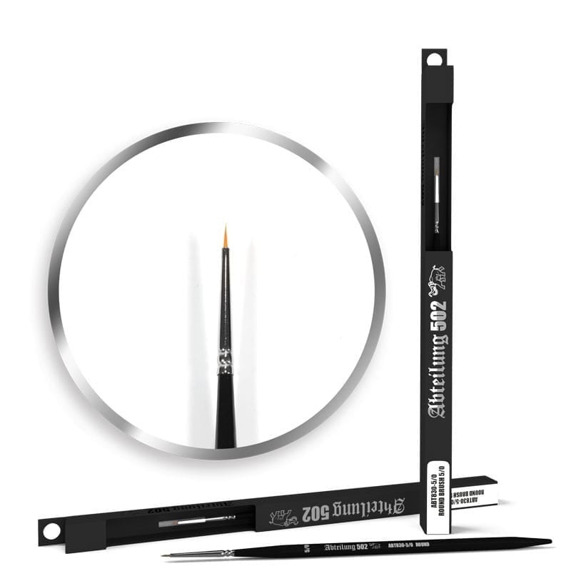 Abteilung 502 Deluxe Brushes – Round Brush 5/0