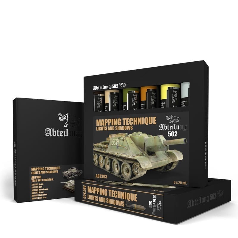 Abteilung 502 Oil Sets – Mapping Technique Lights and Shadows