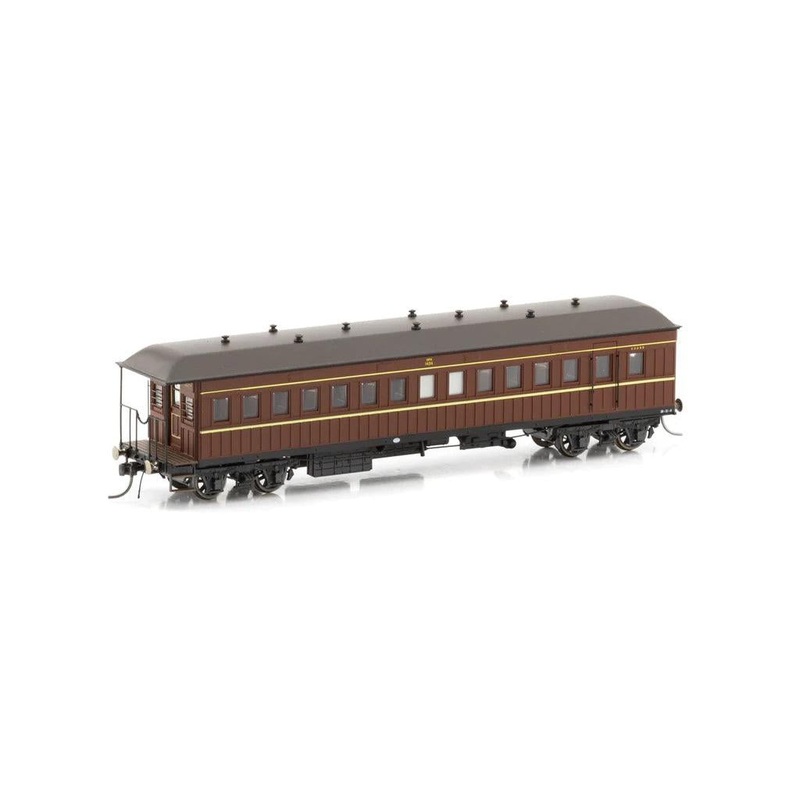 HO FO004 Set 58 DIR Mansard Roof 8 Cars