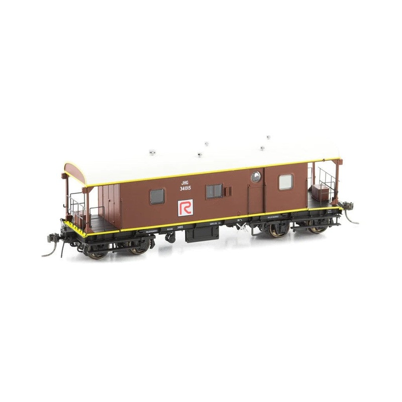 HO JHG Red R 34015 Guards Van
