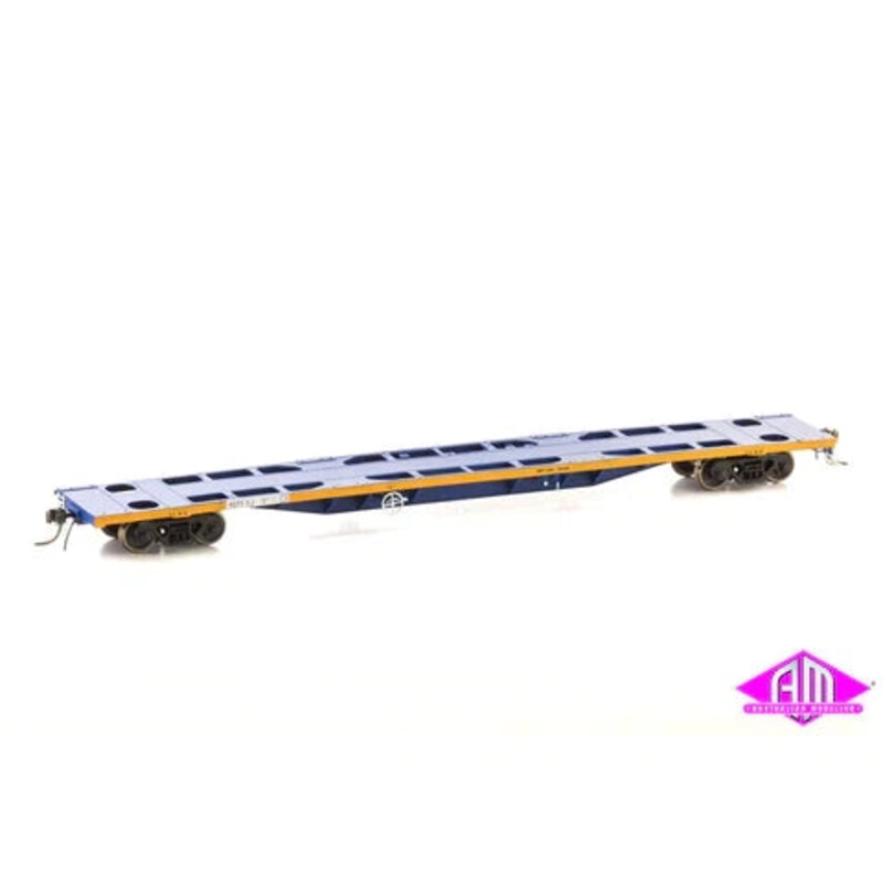 HO RQTY 63′ Container Wagon Seatrain Pack B 3-Car