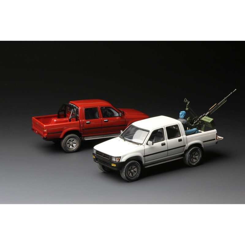 1/35 Pickup with ZPU-1 Plastic Model Kit