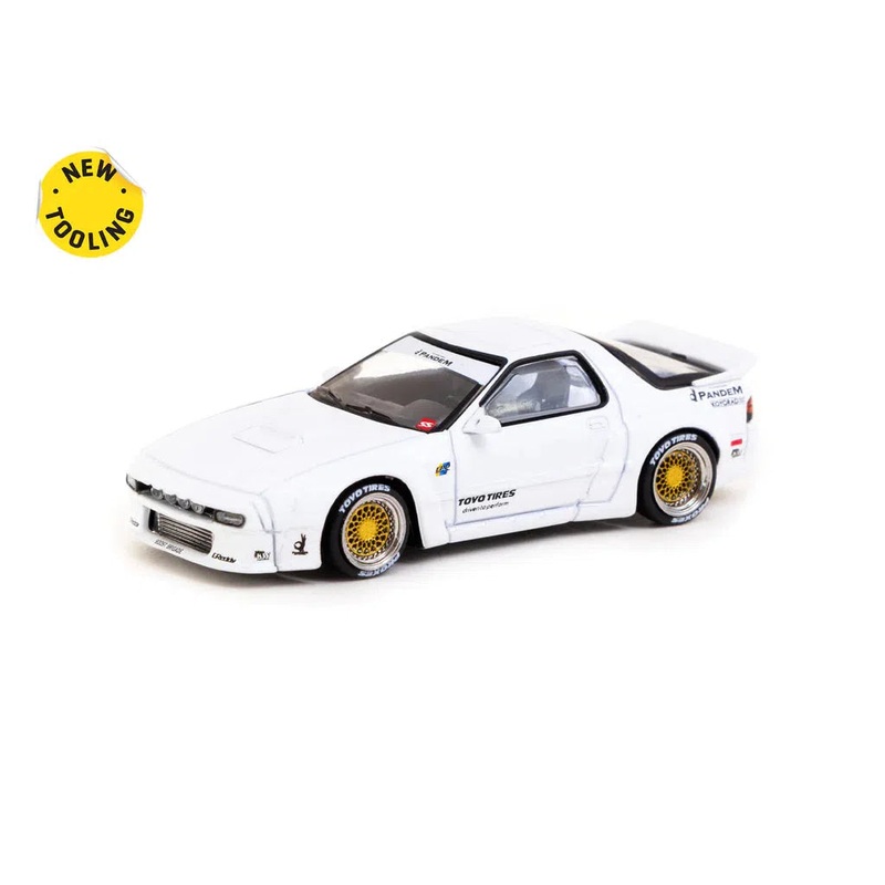 1/64 Pandem Mazda RX-7 FC3S – White