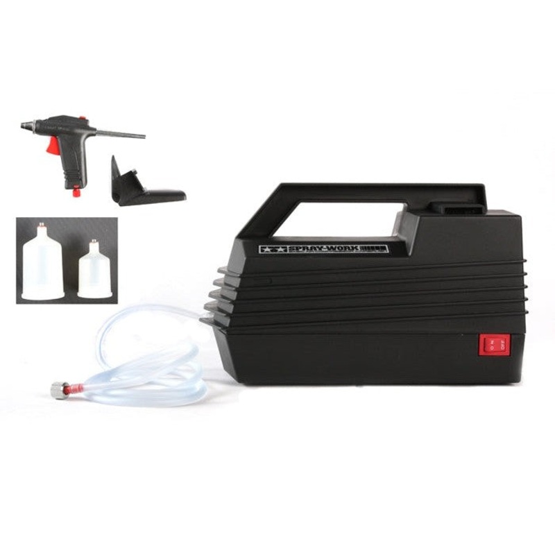 Spray-Work Basic Air Compressor with Airbrush