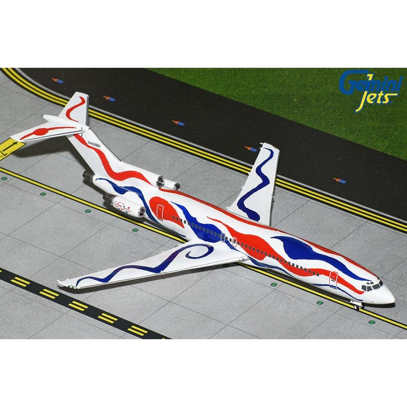 1/200 Braniff International B727-200 N408BN “Calder” Bicentennial Livery
