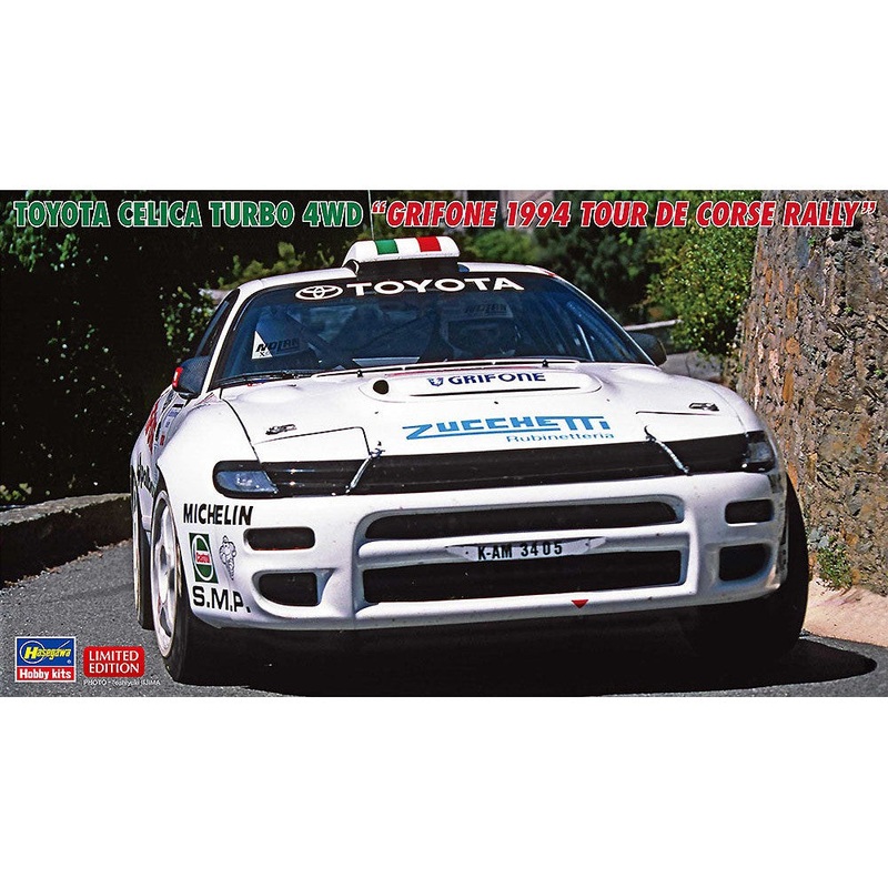 1/24 Toyota Celica Turbo 4WD ”Grifone 1994 Tour De Corse Rally”