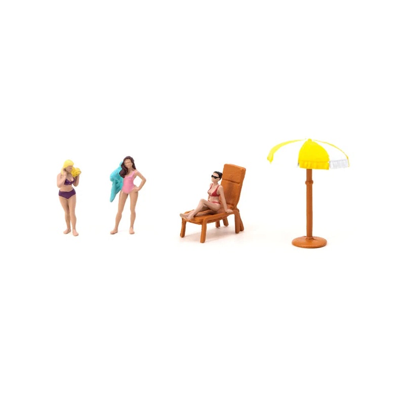 1/64 Figures Beach Girls