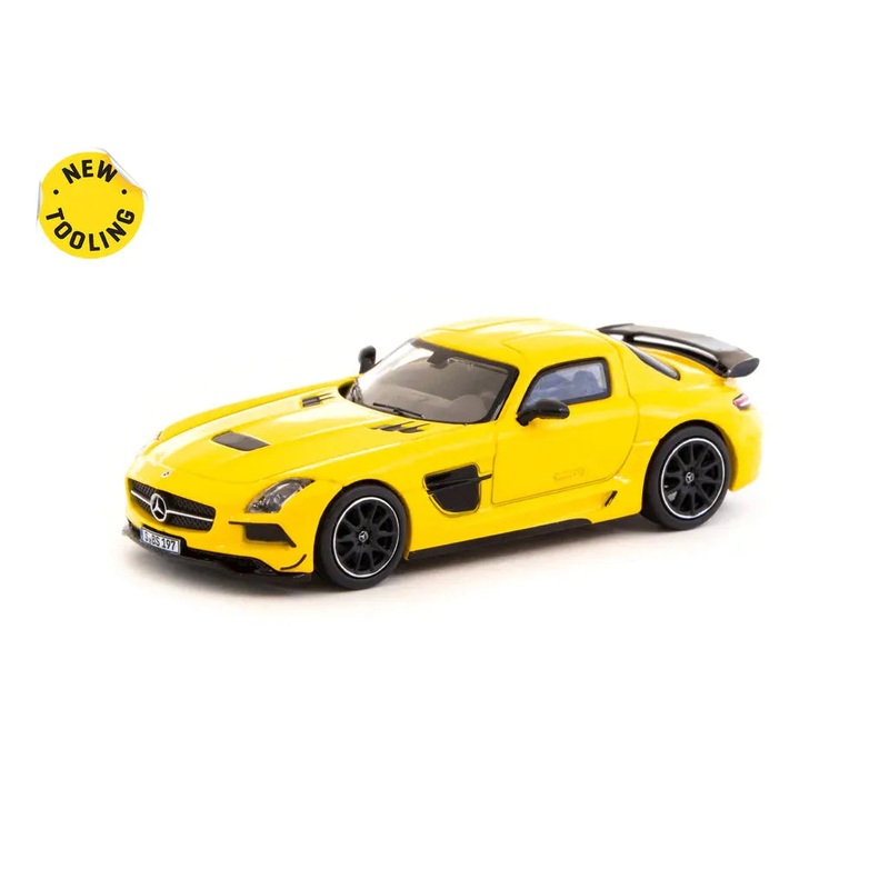 1/64 Mercedes-Benz SLS AMG Coup Black Series – Yellow Metallic