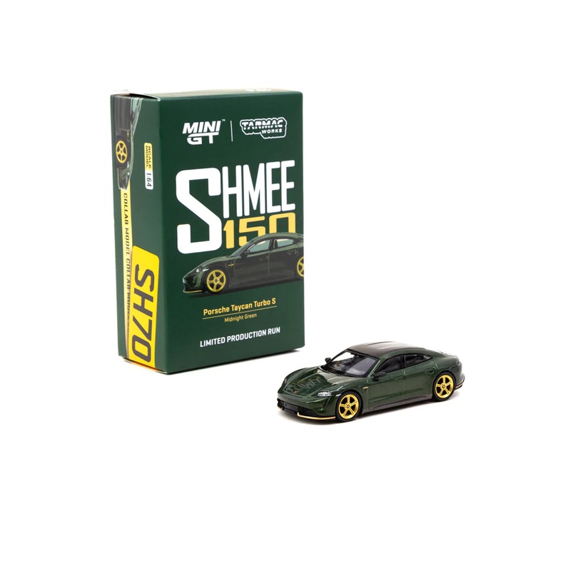 1/64 Porsche Taycan Turbo S – Midnight Green