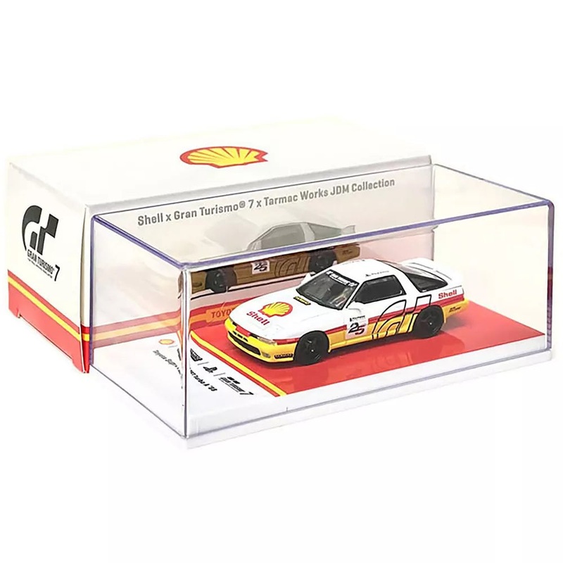 1/64 Toyota Supra 3.0GT Turbo A 88 Shell x Gran Turismo 7 x Tarmac Works JDM Collection