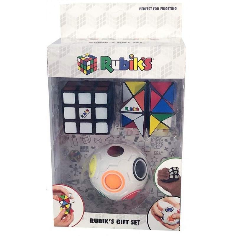 Gift Set Includes Rainbow Ball Squishy Cube and Magic Star