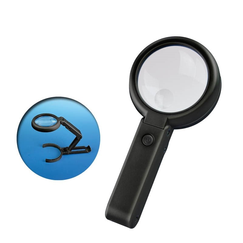 Lightcraft Foldable Led Magnifier with inbult stan