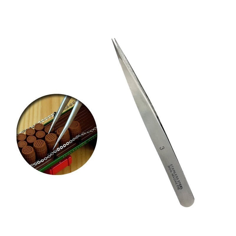T12003 Tools 3 Stainless steel tweezers