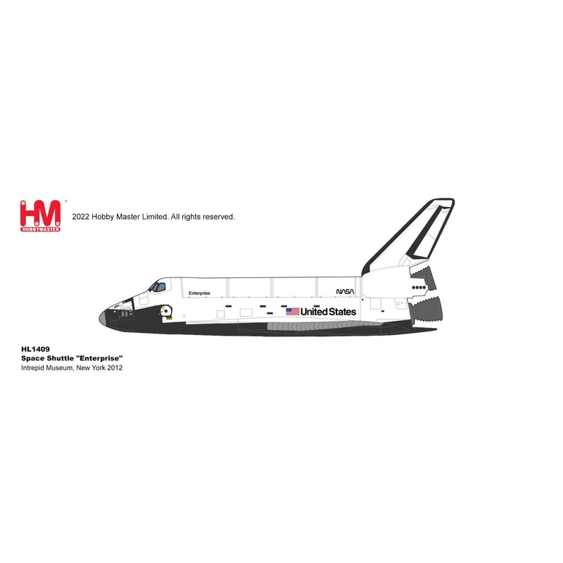 1/200 Space Shuttle “Enterprise” Intrepid Museum New York