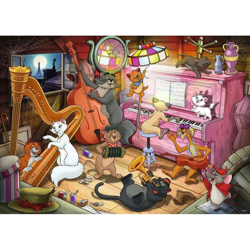 1000pc Disney Aristocats Puzzle RB175420
