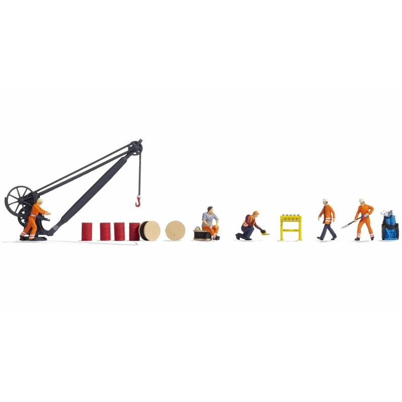 HO Themed Figures Set “Rail Depot”