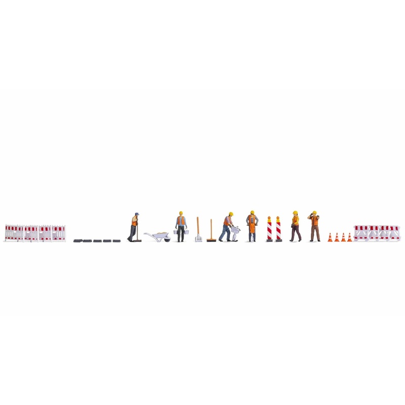 HO Themed Figures Set “Roadworks”