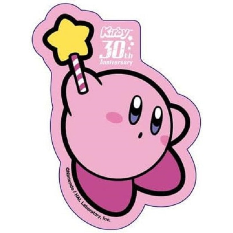 Kirby 30th Die-Cut Sticker (10) The Fountain of Dream