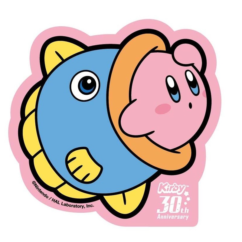 Kirby 30th Die-Cut Sticker (13) Friends Together