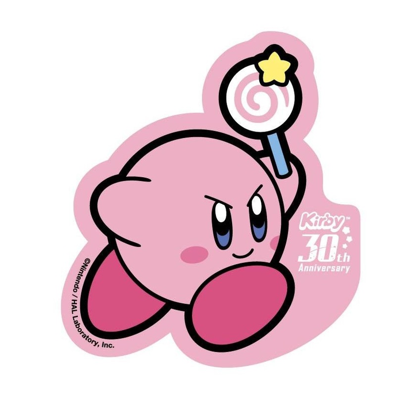 Kirby 30th Die-Cut Sticker (14) Strongest Candy