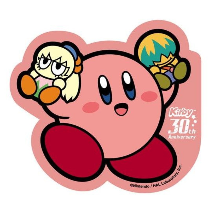 Kirby 30th Die-Cut Sticker (23) Basically a Circle