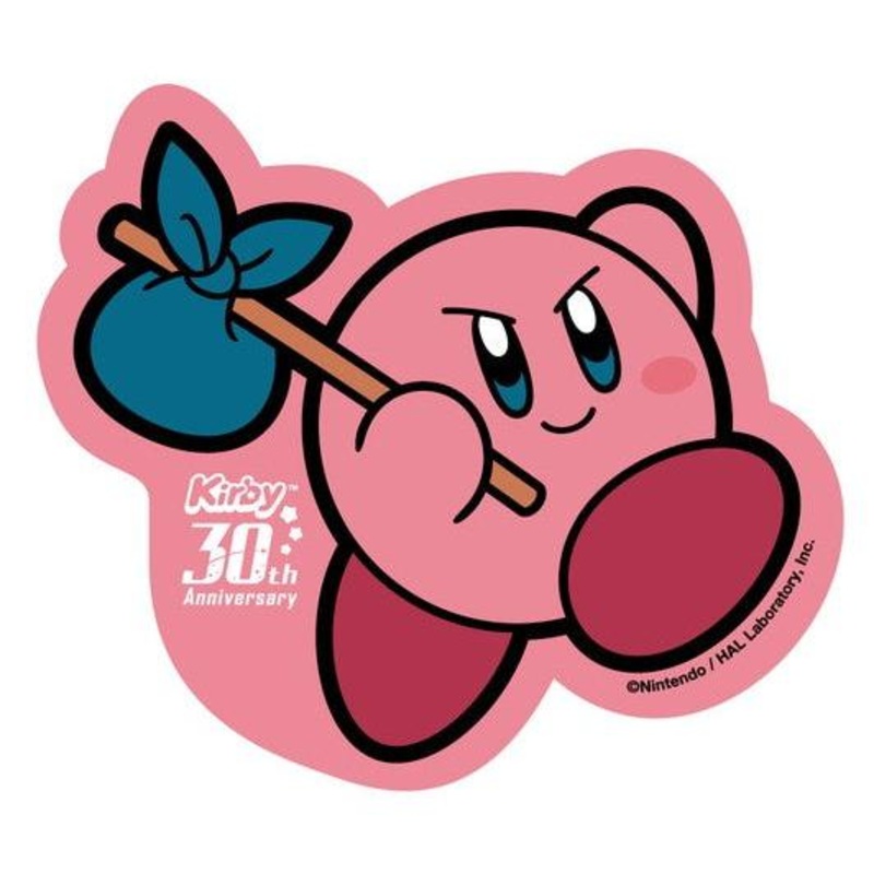 Kirby 30th Die-Cut Sticker (24) Beginning of Adventure