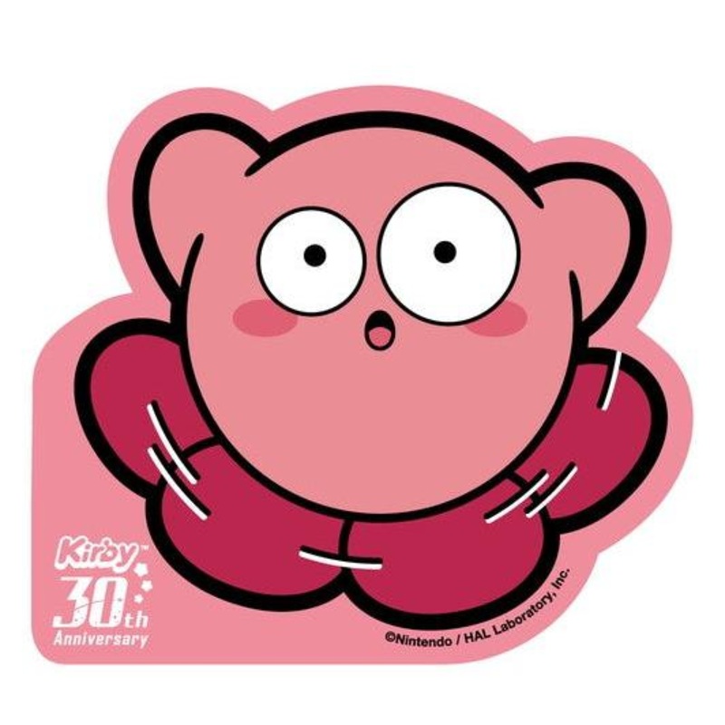 Kirby 30th Die-Cut Sticker (25) Panic