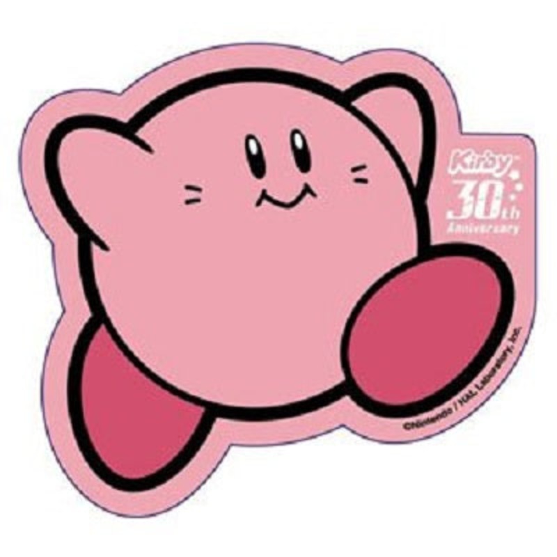 Kirby 30th Die-Cut Sticker (9) Tabi no Wakamono