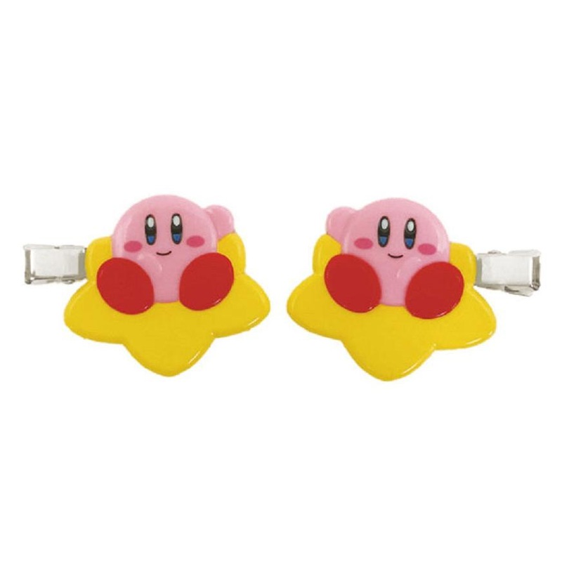 Kirby Hair Pita Clip (5) Kirby (Warp Star)