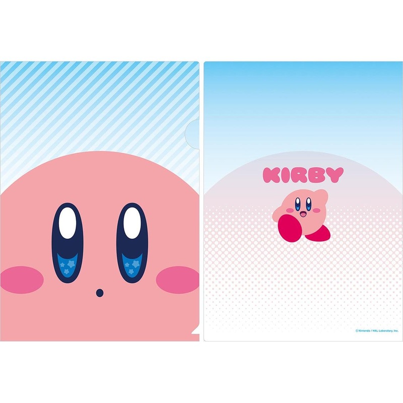 Kirby Pupupu Face Clear File (1) Kirby