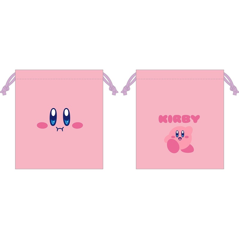 Kirby Pupupu Face Drawstring (1) Kirby